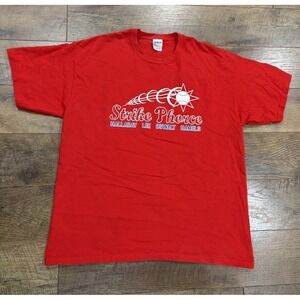 Vintage Philadelphia Phillies Strike Phorce Graphic Tee Red XL MLB